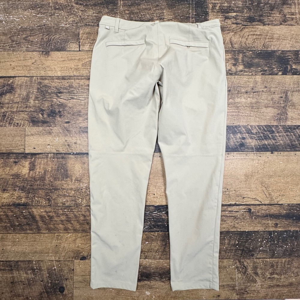 READ FLAW Lululemon ABC Classic Fit Pants Tan Mens Size 36 khaki tan - Picture 5 of 9